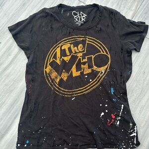 chaser band tee - the who - perfect condition - see images for worn look